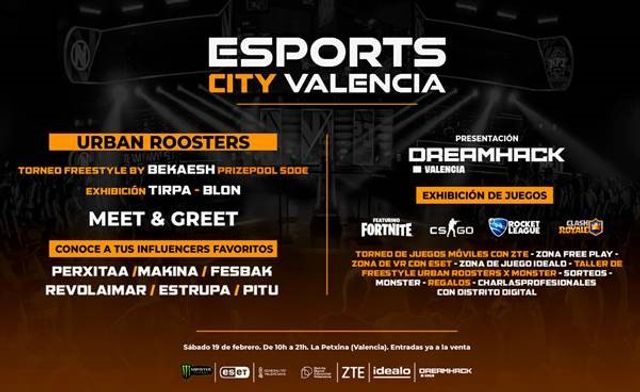 Zte Tendrá Un Stand En Esports City Valencia